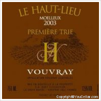 Domaine Huet - Le Haut-Lieu - Première Trie