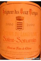 Cave de Saint Saturnin - Seigneur des Deux Vierges