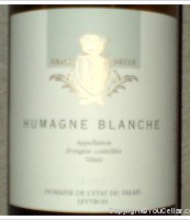 Domaine du Grand Brûlé - Humagne Blanche