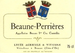 Lycée Viticole de Beaune - 1er Cru - Les Perrières