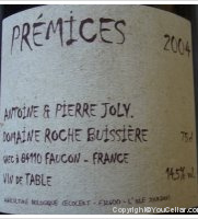 Domaine La Roche Buissière Prémices