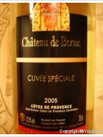 Château de Berne - Cuvée Spéciale