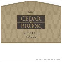 Cedar Brook - Merlot 