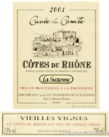 La Suzienne - Cuvée du Comte - Vieilles Vignes