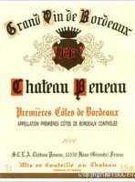 Château Peneau - Fût de Chêne