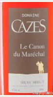 Domaine Cazes Canon du Maréchal Syrah Merlot