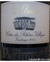 Domaine de la Présidente La Baume