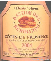 Bastide des Bertrands - Vieilles Vignes