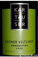Kartäuser Grüner Veltliner Federspiel Qualitätswein