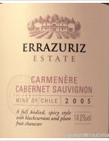 Errazuriz Estate Carmenère Cabernet Sauvignon