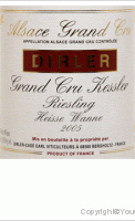 Dirler - Grand Cru Kessler  - Heisse Wanne