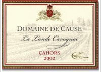 Domaine de Cause - La Lande Cavagnac