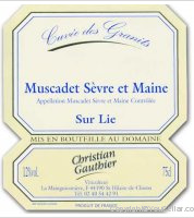Christian Gauthier - Cuvée des Granits