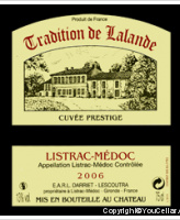 Tradition de Lalande - Cuvée prestige