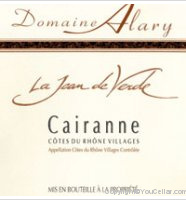 Domaine Alary, La Jean de Verde