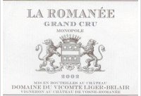 Comte Liger Belair Grand Cru