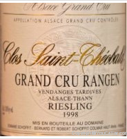 Clos Saint Théobald - Grand Cru Rangen Vendanges Tardives