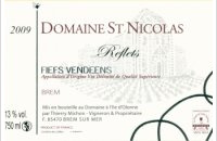 Domaine St Nicolas Cuvée Reflets