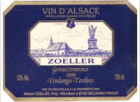 Maison Zoeller Gewurztraminer Vendanges Tardives