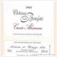 Château Boujac - Cuvée Alexanne