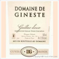 Domaine de Gineste - Cuvée Blonde