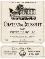 Château de Rousselet - Fût de Chêne