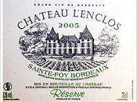 Château l'Enclos - Réserve