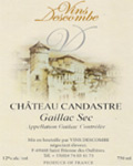 Château Candastre - Sec