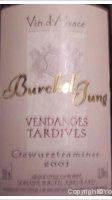 Burckel Jung - Vendanges Tardives