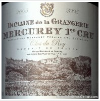 Domaine de la Grangerie - 1er Cru Clos du Roy