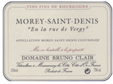 Domaine Bruno Clair -  En la Rue de Vergy