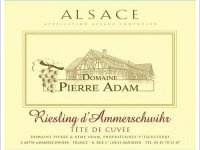 Domaine Pierre Adam - Riesling d'Ammerschwihr Tête de cuvée