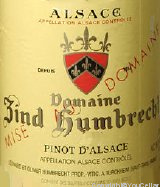 Domaine Zind-Humbrecht - Pinot d'Alsace
