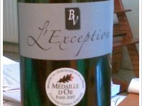 Cave du Beau Vallon - L'Exception