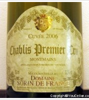 Domaine Sorin DeFrance - 1er Cru Montmains