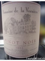 Domaine de la Verniere - Pinot Noir