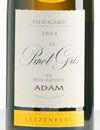 Jean-Baptiste Adam - Letzenberg - Vin de Gastronomie