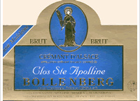 Bollenberg Clos Ste Apolline Cuvée Madeleine Crémant Brut 