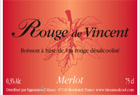 La Côte de Vincent - Rouge de Vincent Merlot