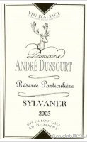 Domaine André Dussourt - Réserve Particulière