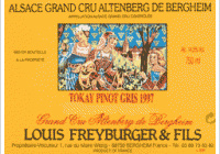 Louis Freyburger - Grand Cru Altenberg de Bergheim