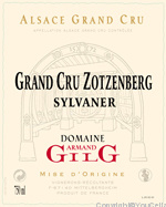 Domaine Armand Gilg - Grand Cru Zotzenberg