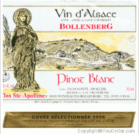Bollenberg Clos Ste Apolline , Pinot Blanc