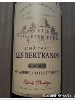 Château Les Bertrands - Cuvée Prestige