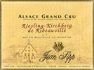 Jean Sipp - Grand Cru Kirchberg de Ribeauvillé