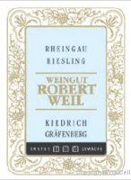 Weingut Robert Weil - Kiedrich Gräfenberg Riesling Erstes Gewächs