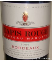 Château Marotte - Tapis rouge