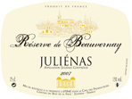Cave des Producteurs de Juliénas - Réserve de Beauvernay