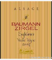 Baumann Zirgel Sylvaner Vieille Vigne