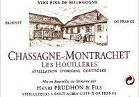 Henri Prudhon et Fils - 1er Cru Les Houillières